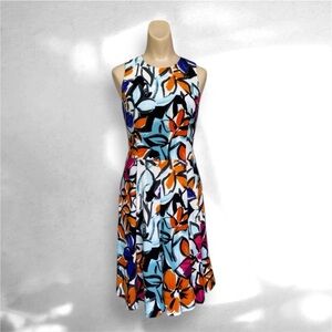 🌺 Lauren Ralph Lauren Floral Print Sleeveless Dress